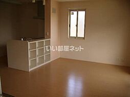 ラポールK 201 2階2LDKのリビング/ダイニング