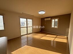 リビングタウン鳴滝　Ｄ 202 2階1LDKのリビング/ダイニング