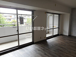 京阪交野線 交野市駅 徒歩7分の賃貸マンション 3階3LDKのリビング/ダイニング