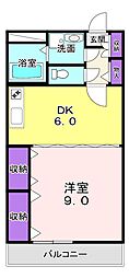 間取図画像 1DK