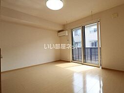 ウィット 水戸 102 1階2LDKのリビング/ダイニング