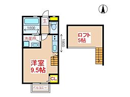 間取図画像 ワンルーム
