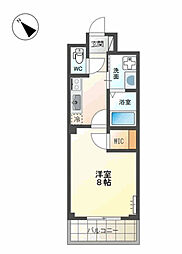 Ｉ・Ｎ 香ヶ丘 3階1Kの間取り