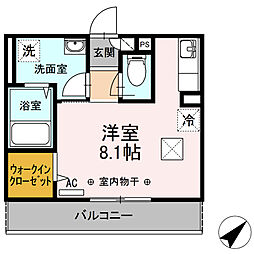 間取図画像 ワンルーム