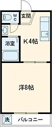 間取図画像 1K