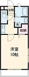ソレジオ15 1Kの間取図画像