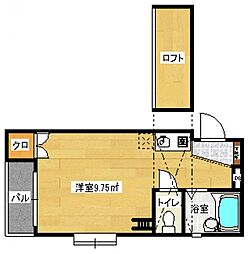 間取図画像 ワンルーム