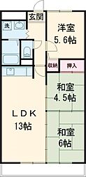間取図画像 3LDK