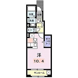 間取図画像 ワンルーム