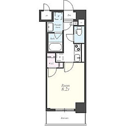 イーハトーブ大曽根 9階1Kの間取り