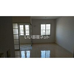 レインボーカーサ内田橋 203 2階1SDKのリビング/ダイニング