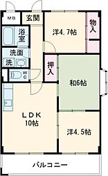 間取図画像 3LDK