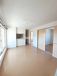 カーサ壱番館 201 2階2LDKのリビング/ダイニング