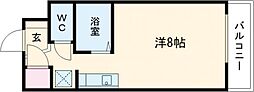 プロビデンス青山 1Kの間取図画像