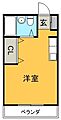 サンハイム朝田1階2.6万円