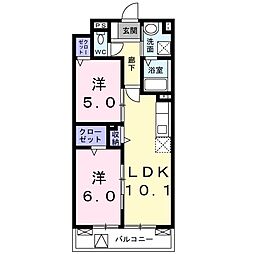 GRANSQUARE 2LDKの間取図画像