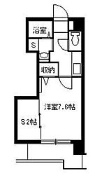 History 1Kの間取図画像