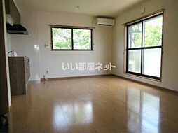 ラ・メゾン黒髪 102 1階2LDKのリビング/ダイニング