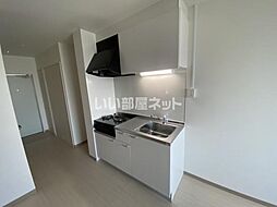 グランデール山本 104 1階ワンルームのリビング/ダイニング