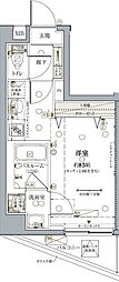 CREVISTA板橋ときわ台 ワンルームの間取図画像