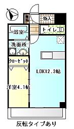 M'sドリーム10 1LDKの間取図画像