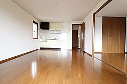 JR成田線 椎柴駅 4.8kmの賃貸アパート 1階2LDKのリビング/ダイニング