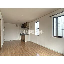 JR豊肥本線 平成駅 徒歩15分の賃貸アパート 2階2LDKのリビング/ダイニング