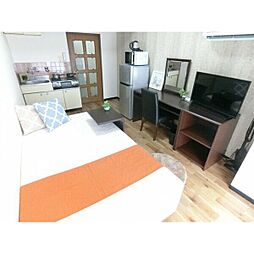 スタンドアップ和歌山 2D 2階ワンルームのリビング/ダイニング