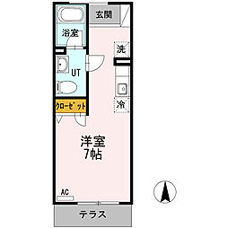 間取図画像 ワンルーム