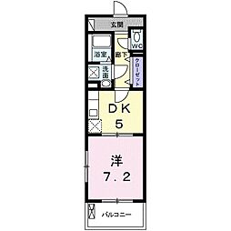 間取図画像 1DK