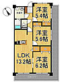パークハイツ万代6階12.6万円