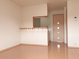 プチ・パステークII 205 2階1LDKのリビング/ダイニング