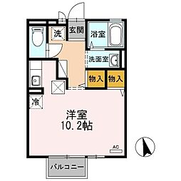 間取図画像 ワンルーム
