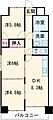 ベルヒルズ・則松5階6.4万円