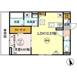 ファミールSHOW3 1LDKの間取図画像