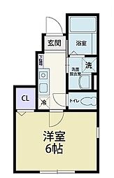 ＳＵＮ　ＶＩＬＬＡ（サン　ヴィラ） 1階1Kの間取り