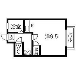 間取図画像 ワンルーム