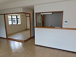 広島高速交通アストラムライン 毘沙門台駅 徒歩2分の賃貸マンション 4階2LDKのリビング/ダイニング