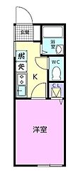 間取図画像 1K