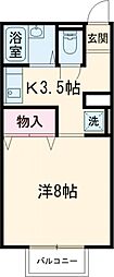 間取図画像 1K