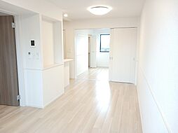 スカイスターいぶすき　Ｂ 203 2階2LDKのリビング/ダイニング