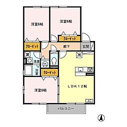 間取図画像 3LDK