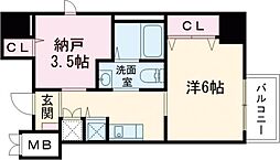 南海線 堺駅 徒歩15分の賃貸アパート 1階2Kの間取り