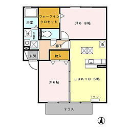 伊勢中川駅 6.6万円