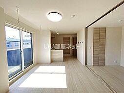 メゾンクレール瀬田北 205 2階1LDKのリビング/ダイニング