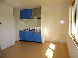 ウエストヴィラ宇部 202 2階2DKのリビング/ダイニング