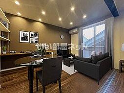 プエンテ東山 201 2階1LDKのリビング/ダイニング