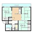 トパーズM扇山4階4.3万円