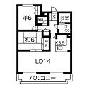 ハピネス八光2階6.5万円