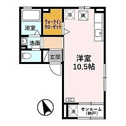 間取図画像 ワンルーム